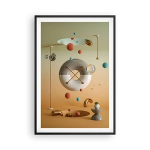 Plakat w czarnej ramie - Wszystko się zdarzyć może - 61x91 cm