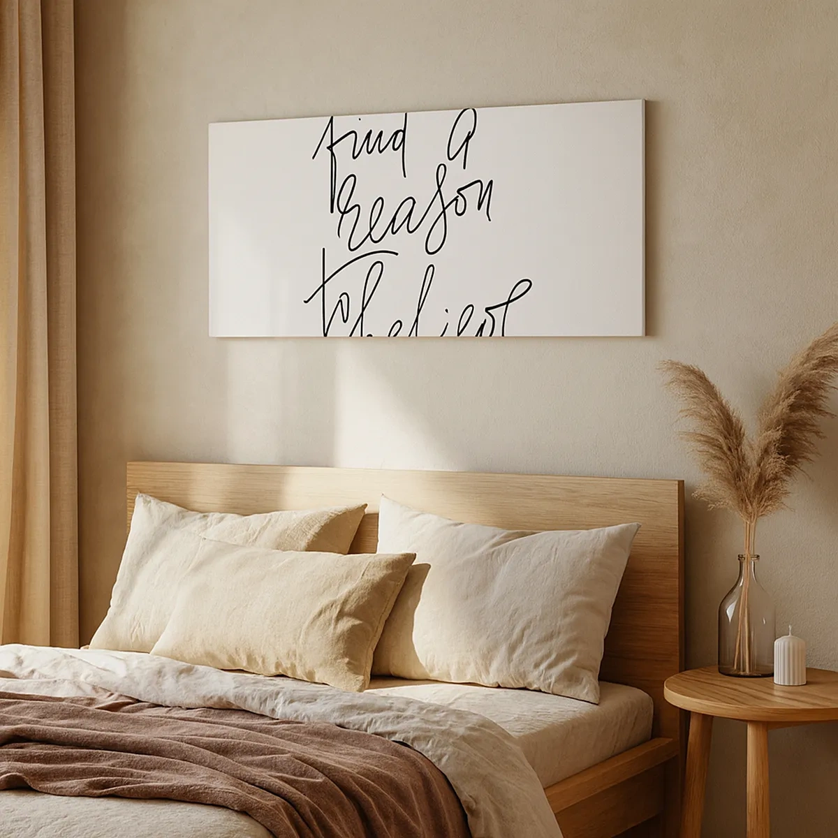 Obraz na płótnie - To możliwe - 30x30 cm