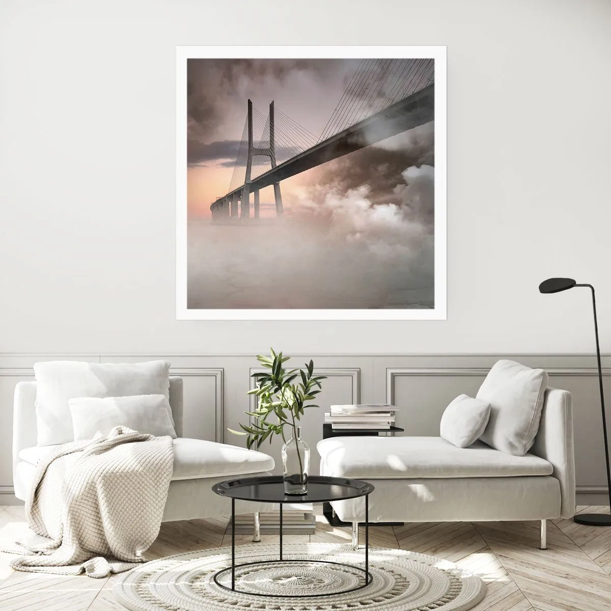 Plakat - Nad rzeką, której nie ma - 60x60 cm