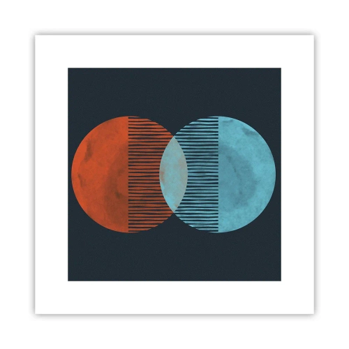Plakat - Astronomiczna fantazja - 30x30 cm