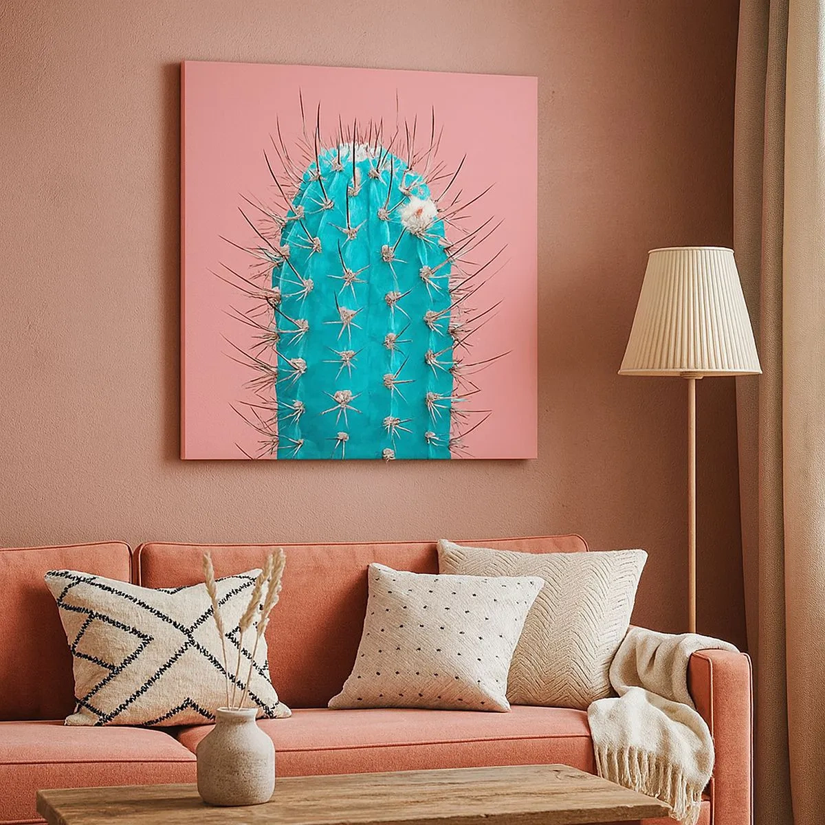 Obraz na płótnie - Tylko patrz - 30x30 cm