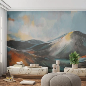 Fototapeta Premium Canvas - Surowe i piękne - Sztuka, Góry, Krajobraz - 250x175 cm