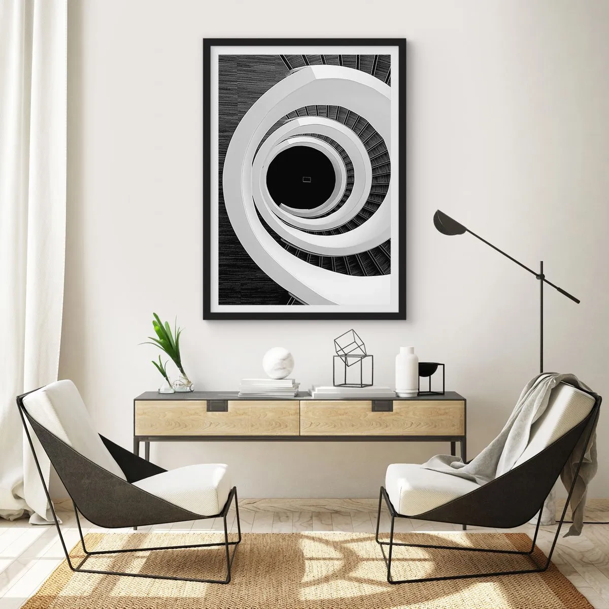 Plakat w czarnej ramie - Do istoty rzeczy - 70x100 cm