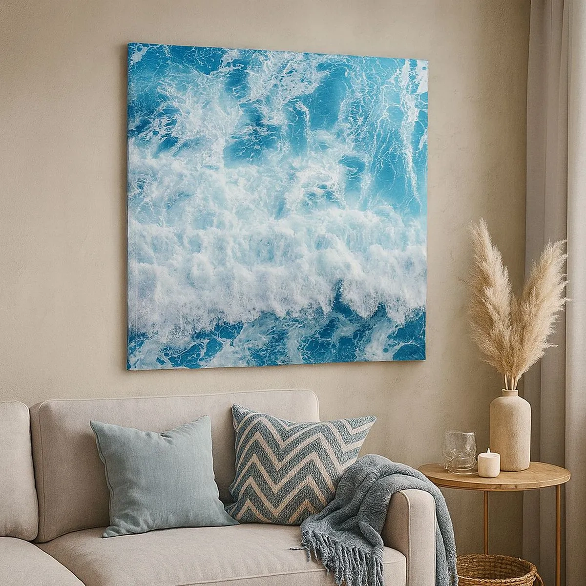 Obraz na płótnie - Radośnie i w podskokach - 30x30 cm