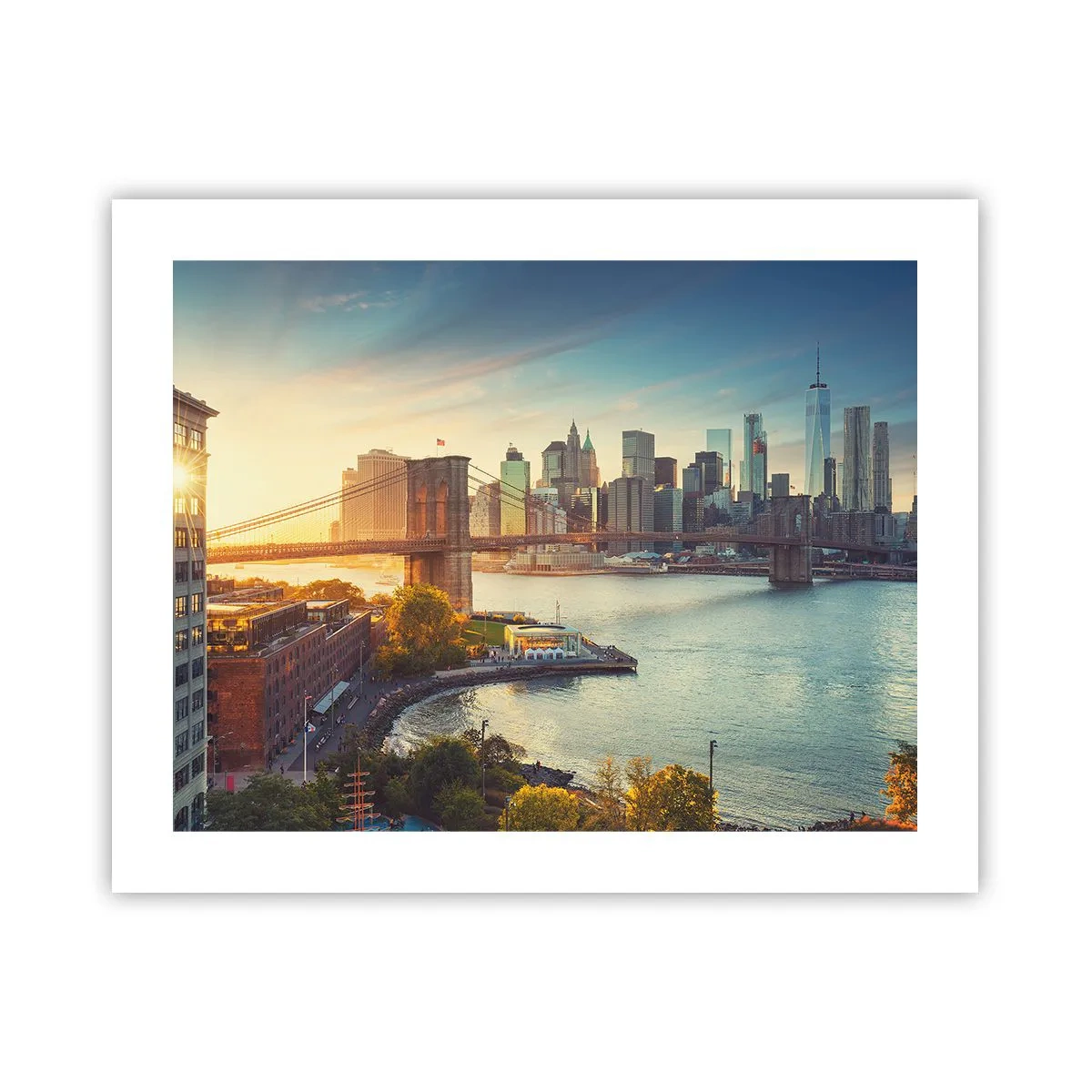 Plakat - Wielkomiejski świt - 50x40 cm