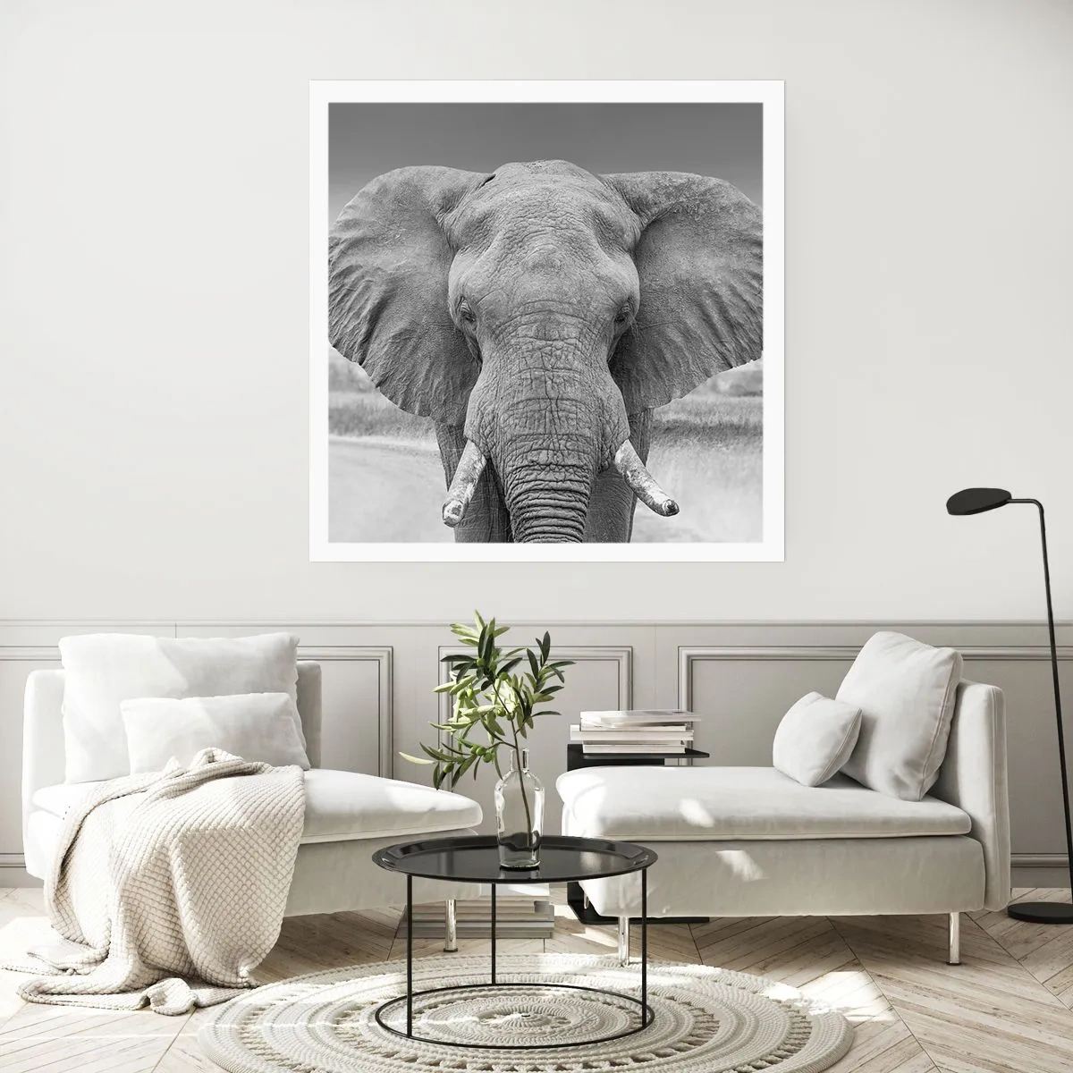 Plakat - Witaj w moim świecie - 30x30 cm