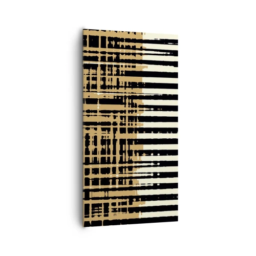 Obraz na płótnie - Architektoniczna abstrakcja - 65x120 cm