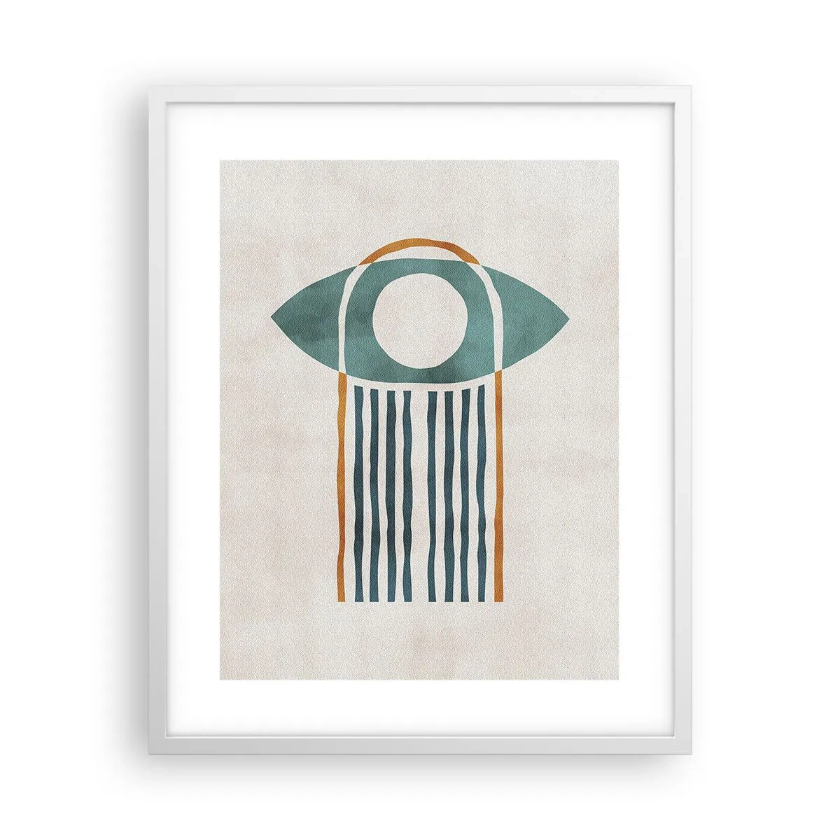 Plakat w białej ramie - Znaki i rytuały - 40x50 cm