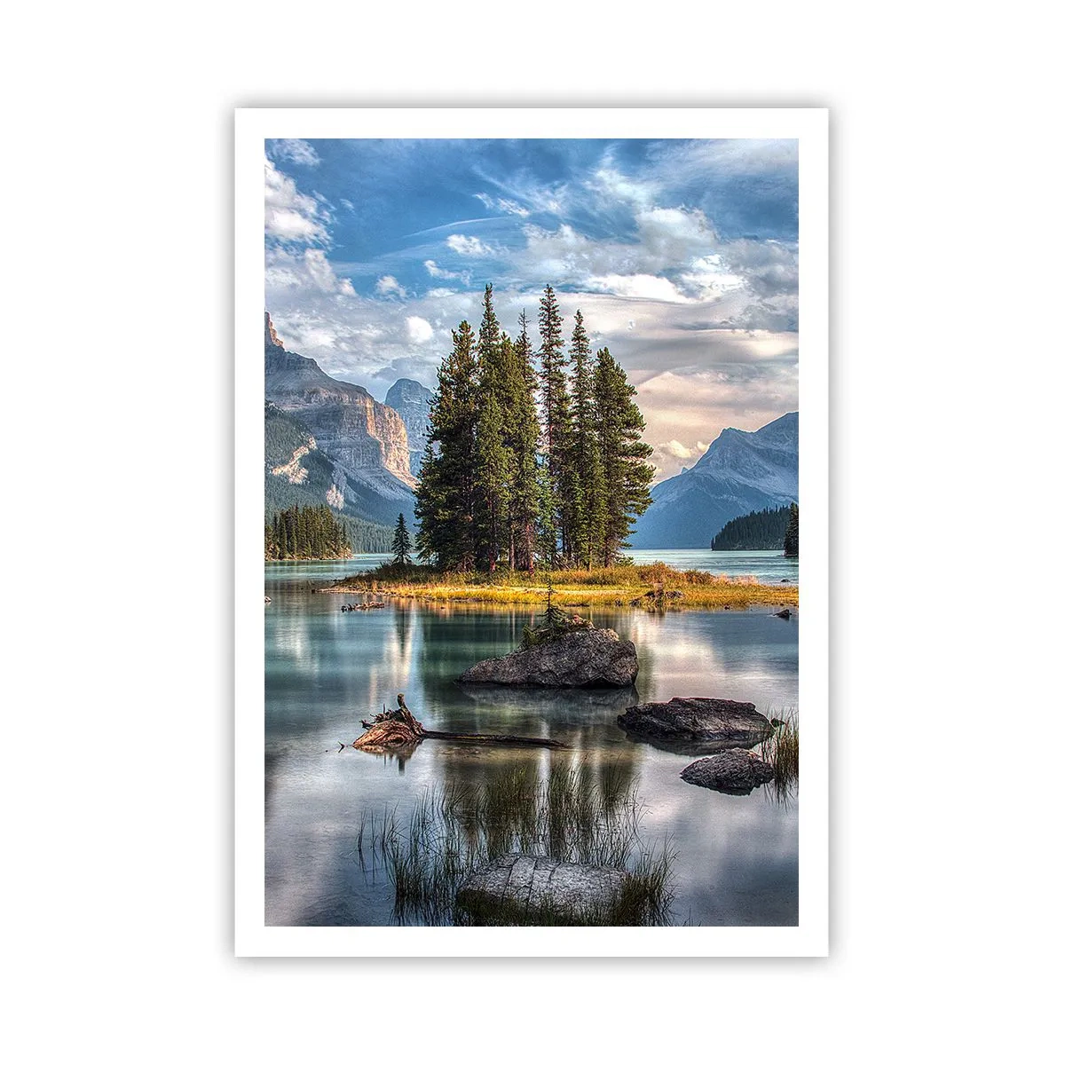Plakat - Nad wodą wielką i czystą… - 70x100 cm