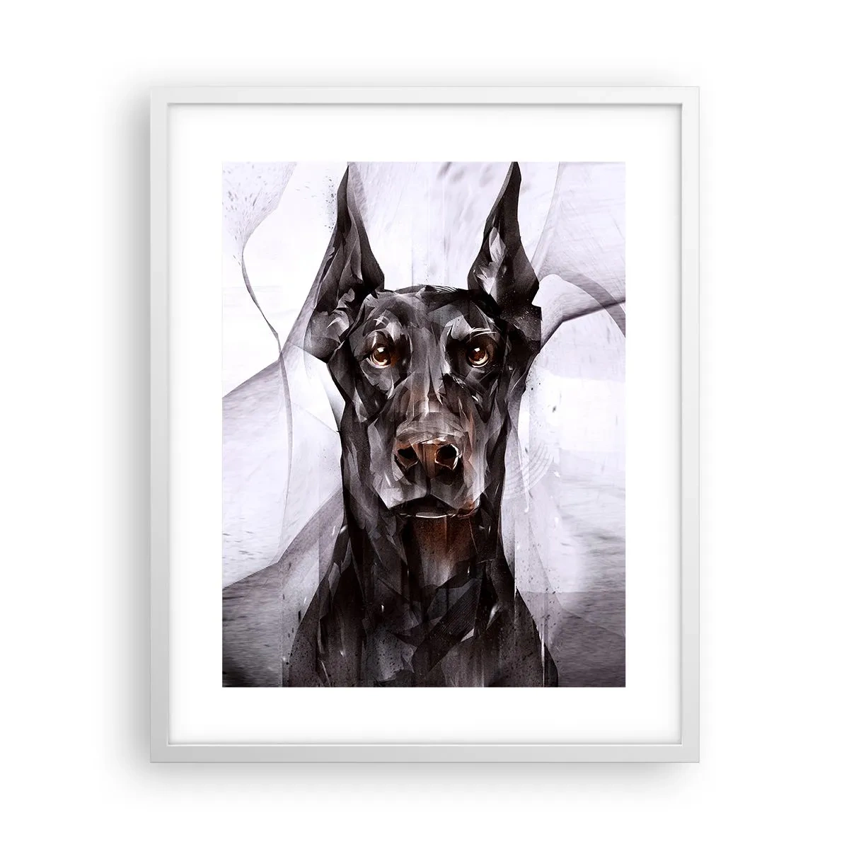 Plakat w białej ramie - Szlachetnie urodzony - 40x50 cm