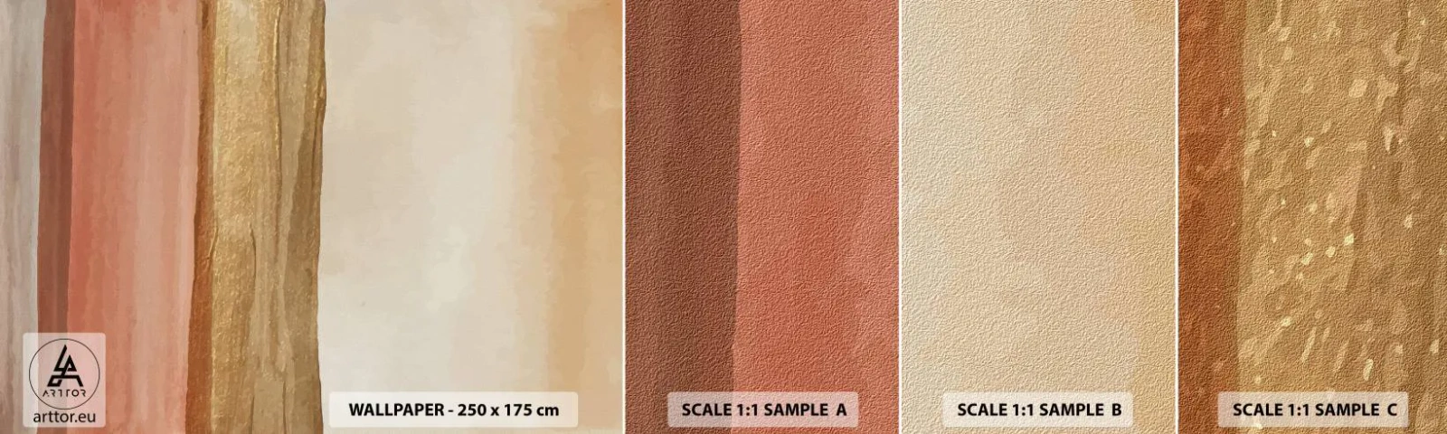 Fototapeta Próbka Standard Eco - Kompozycja wertykalna - Abstrakcja, Sztuka, Modern Art. - 100x30 cm