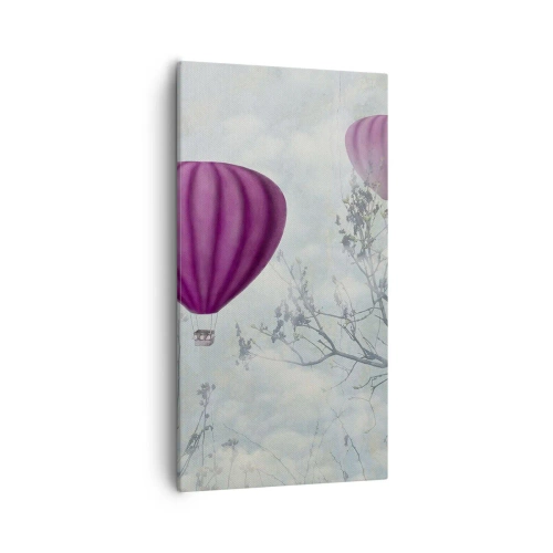 Obraz na płótnie - Jak statki na niebie - 55x100 cm