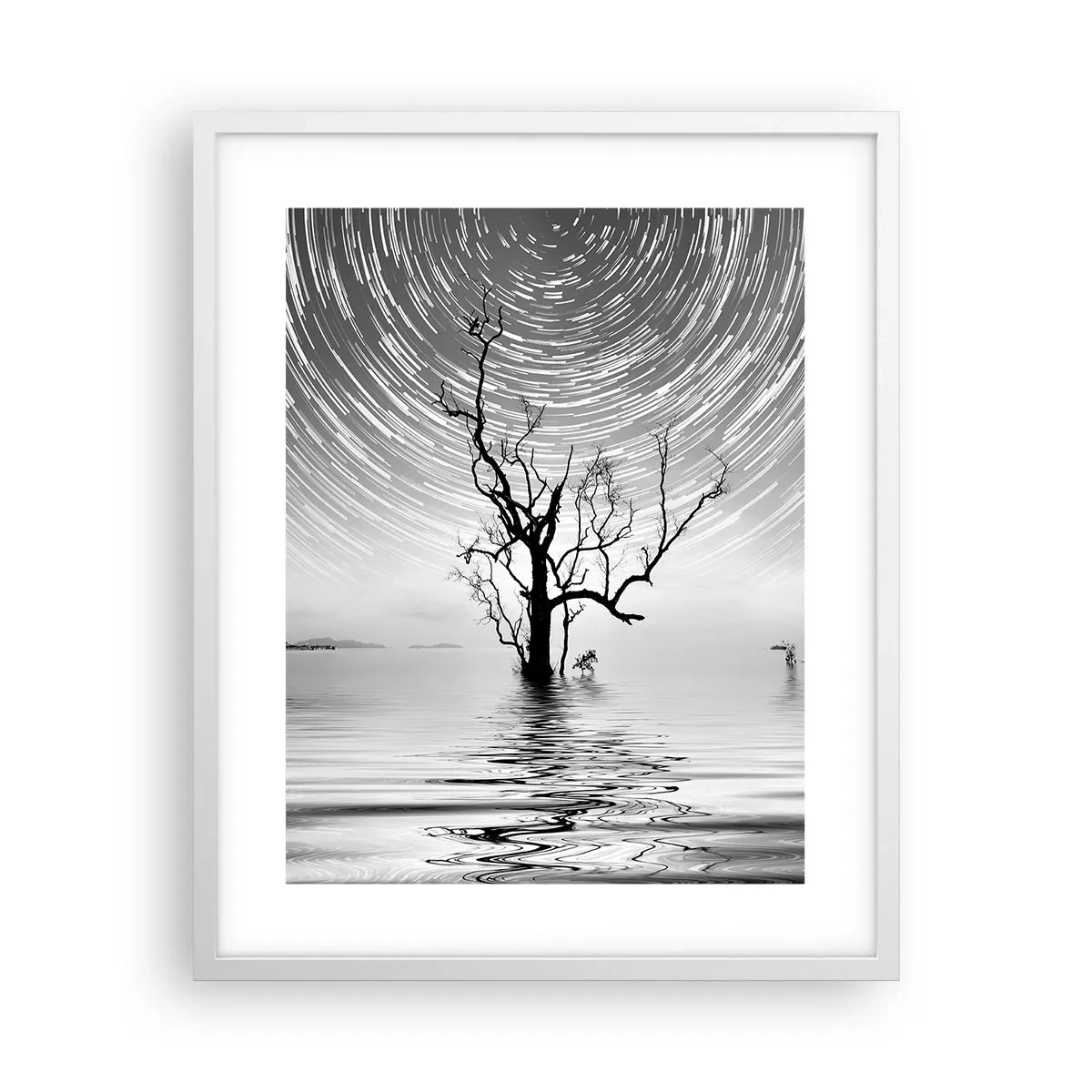 Plakat w białej ramie - Symfonia natury - 40x50 cm