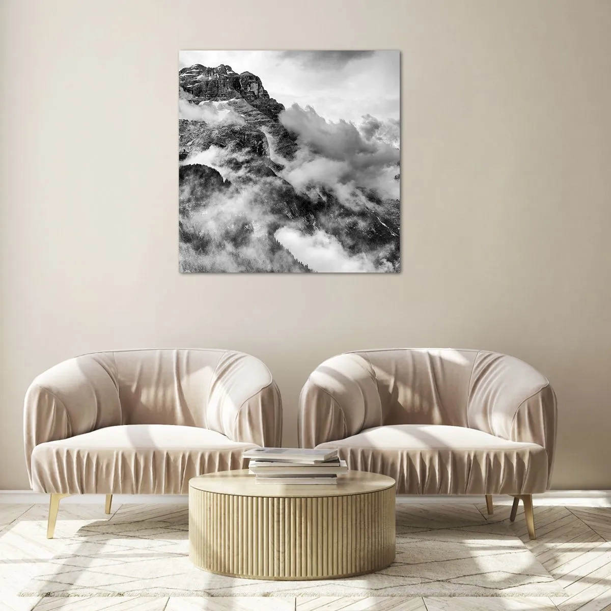 Obraz na szkle - Piękne i okrutne - 40x40 cm