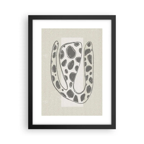 Plakat w czarnej ramie - Przedziwne stworzenie - 30x40 cm