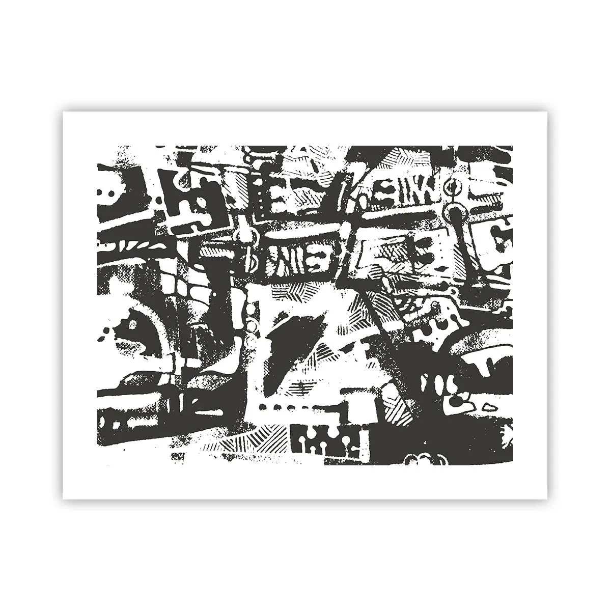 Plakat - Porządek czy chaos? - 50x40 cm