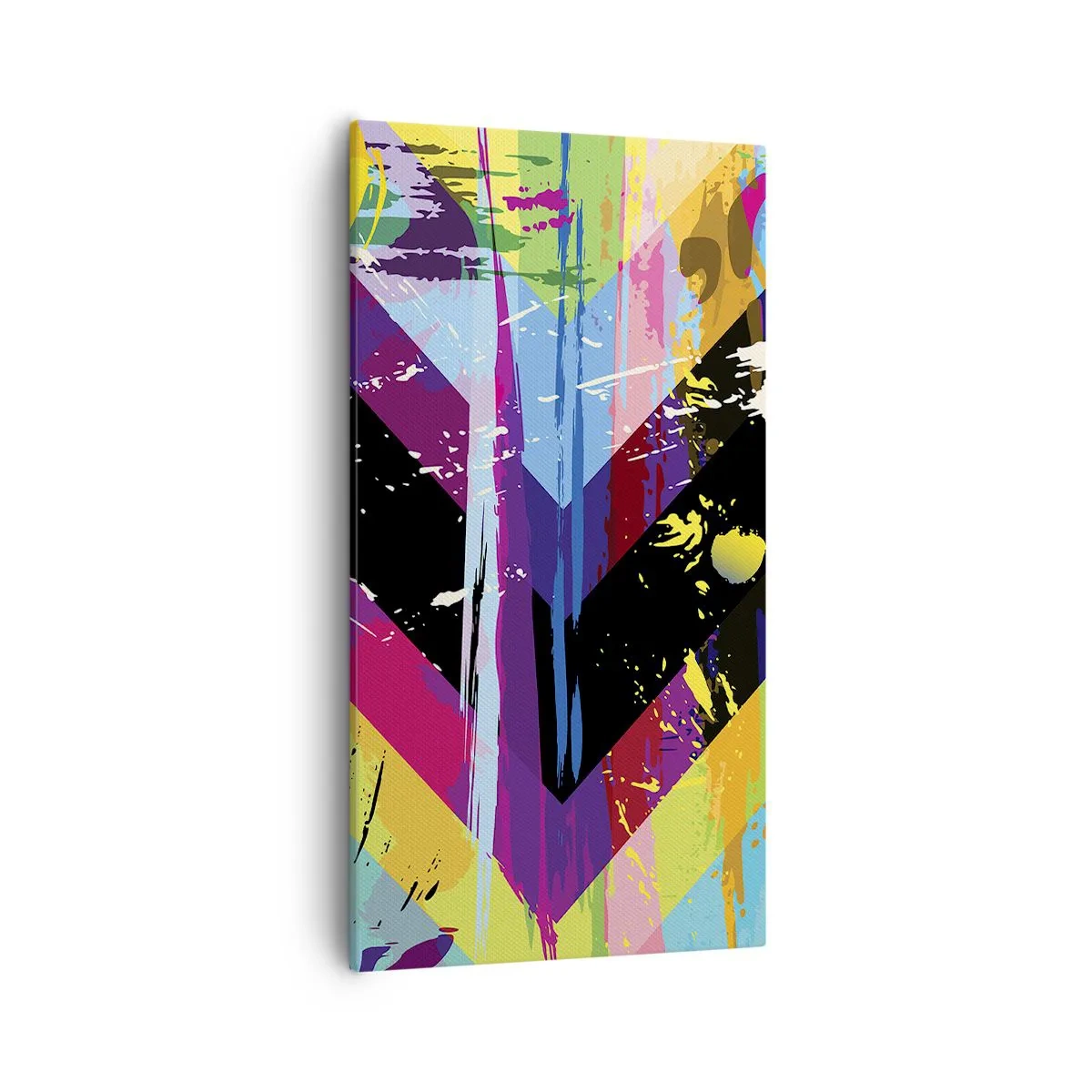 Obraz na płótnie - Z góry na dół - 55x100 cm