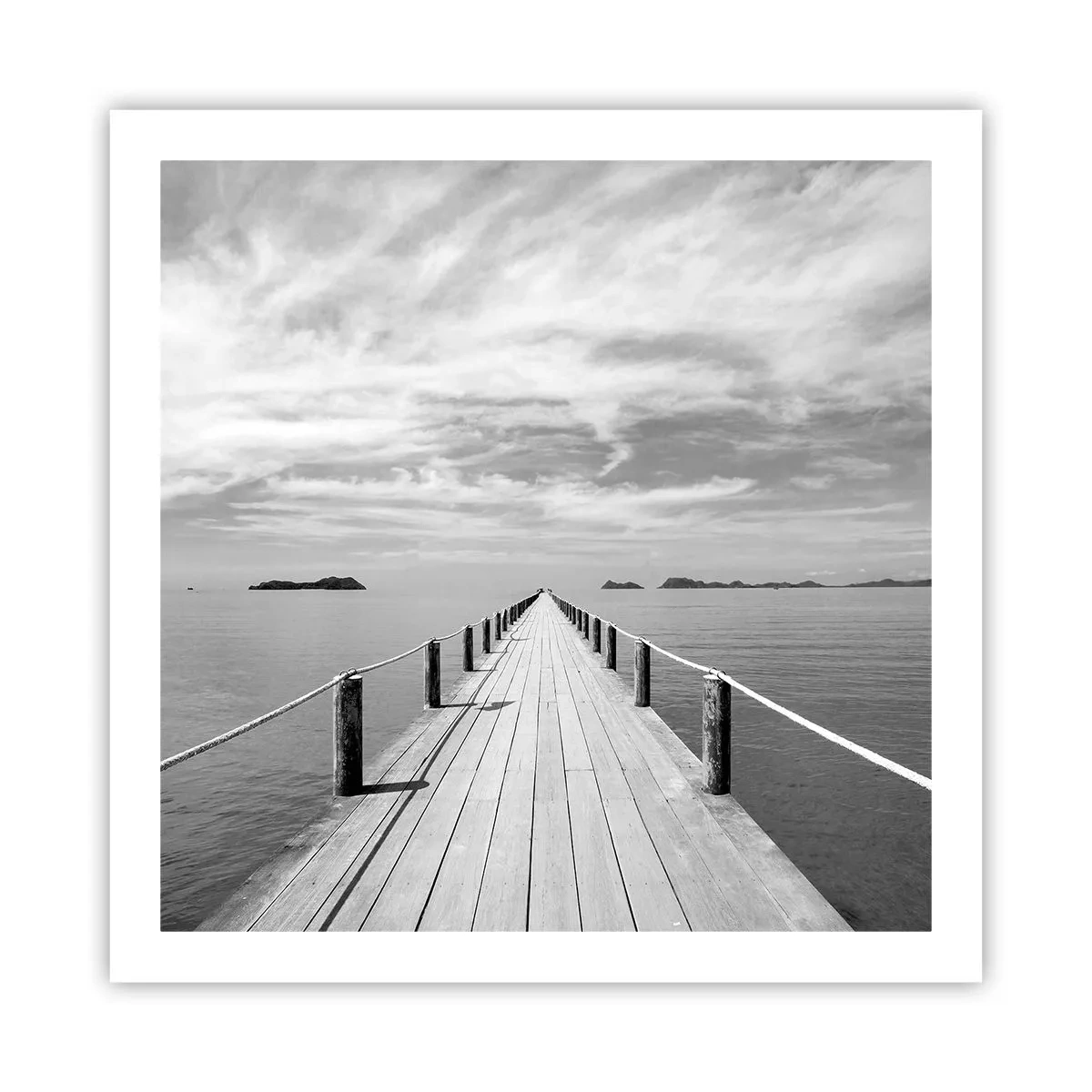 Plakat - A może podróż… - 60x60 cm