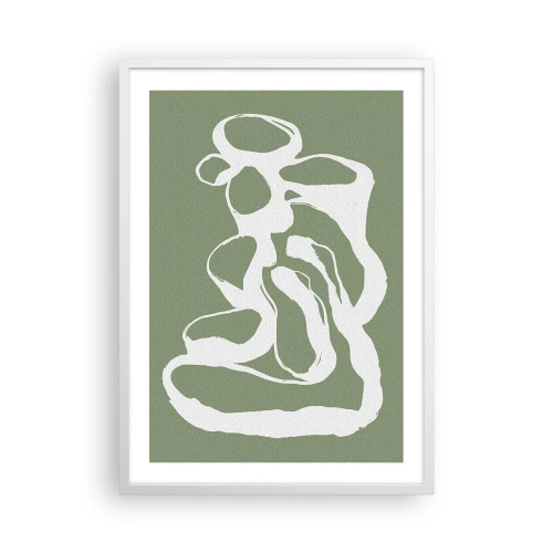 Plakat w białej ramie - Wołanie przestrzeni - 50x70 cm
