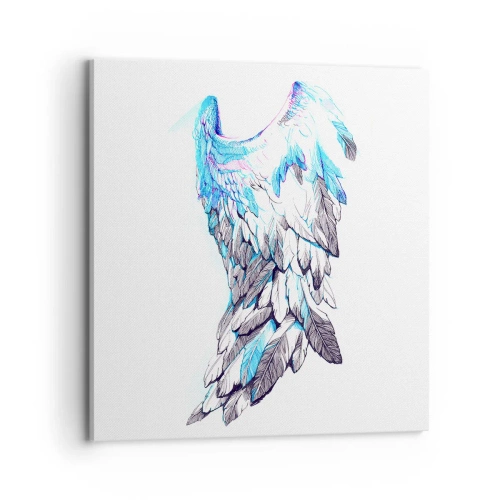 Obraz na płótnie - Trzeba mi skrzydeł - 70x70 cm