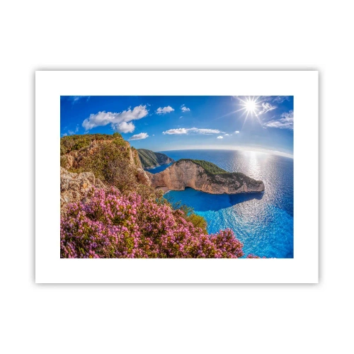 Plakat - Moje wielkie greckie wakacje - 40x30 cm