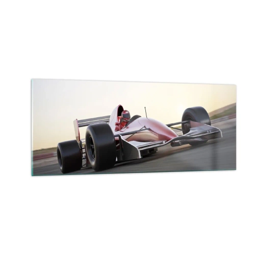 Obraz na szkle - Zawsze zwycięzca - 100x40 cm