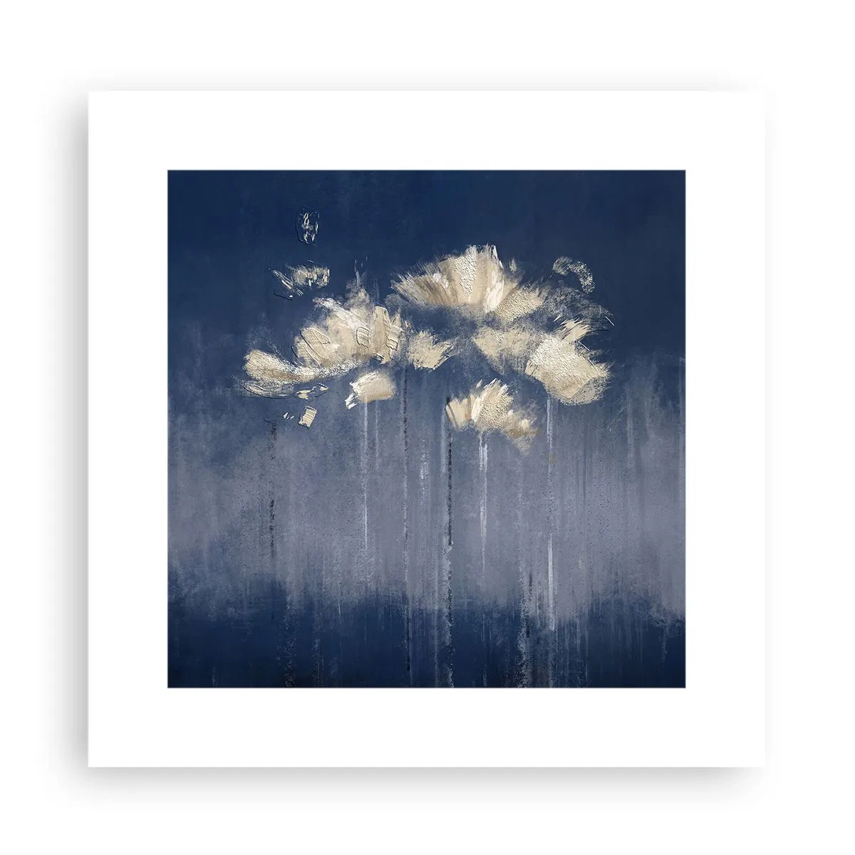 Plakat - Jak płatki na wietrze - 30x30 cm