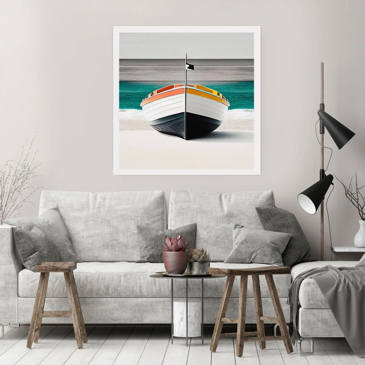 Plakat - Na swoim miejscu - 50x50 cm