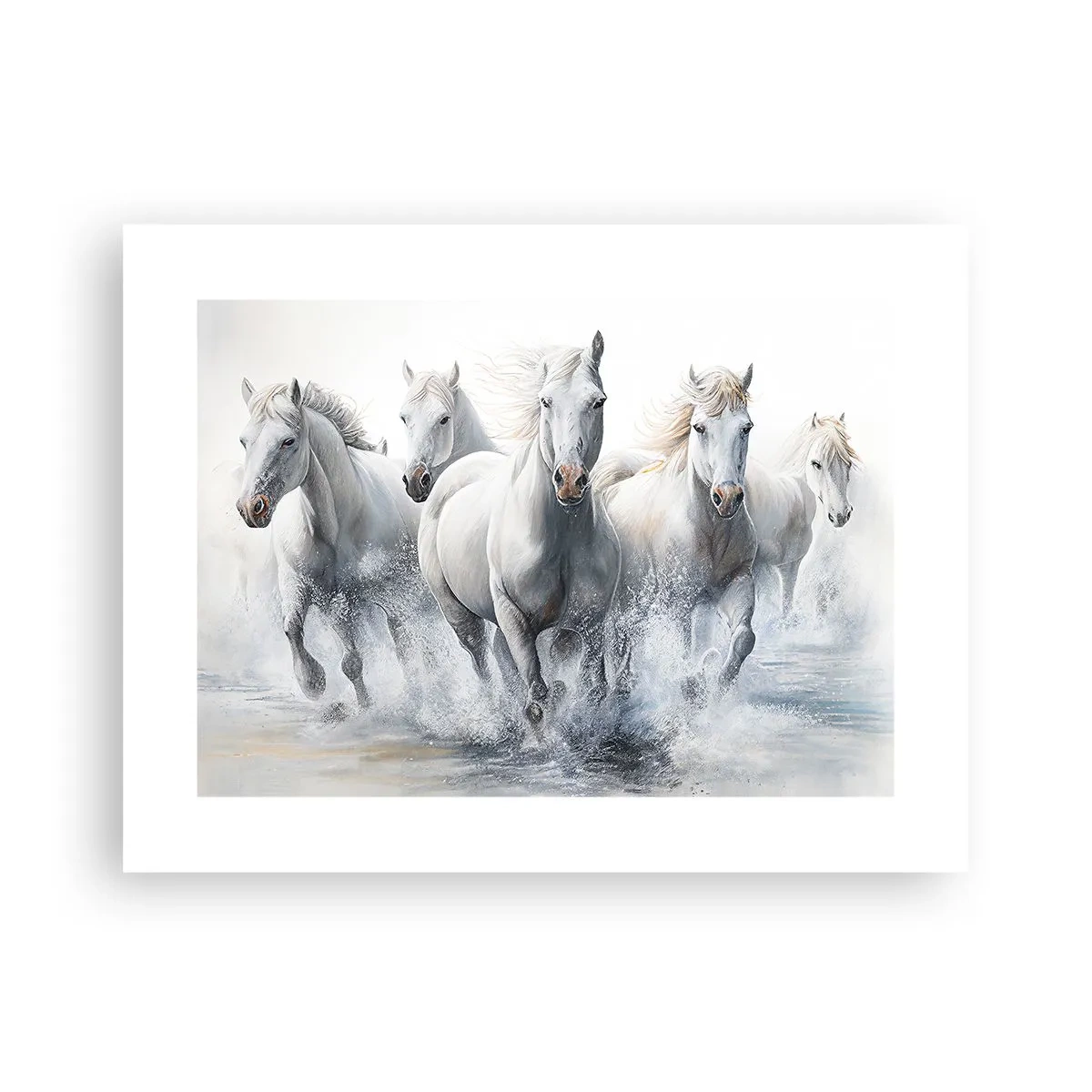 Plakat - Biała magia - 40x30 cm