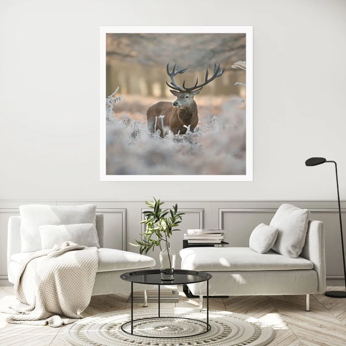 Plakat - Rześki poranek - 30x30 cm