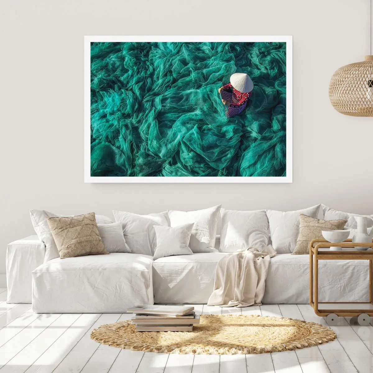 Plakat - W morzu sieci - 50x40 cm