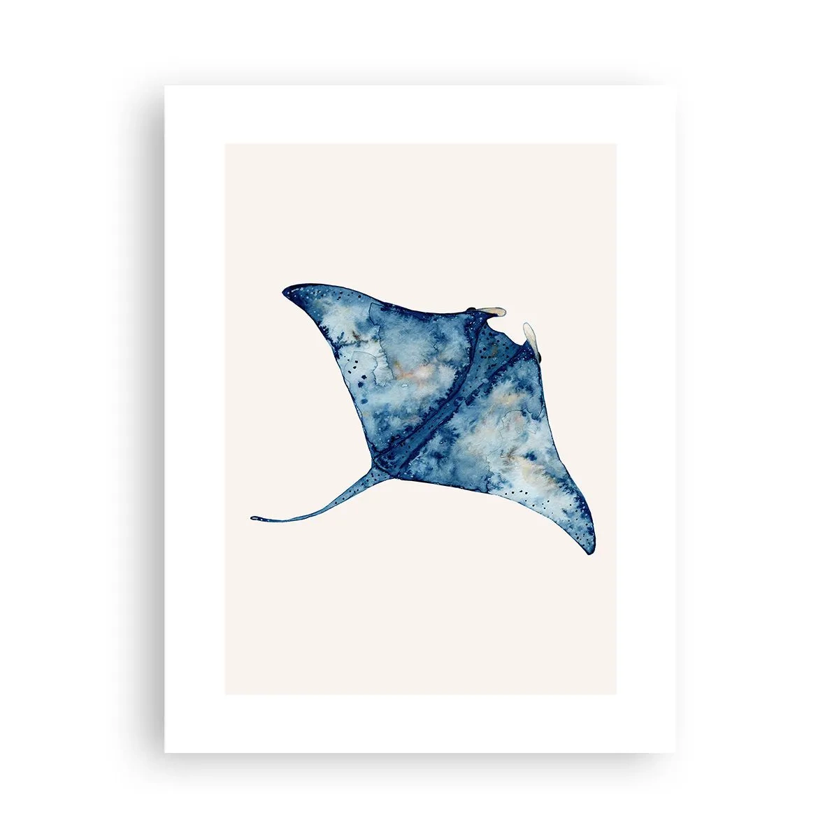 Plakat - Życie w błękicie - 30x40 cm