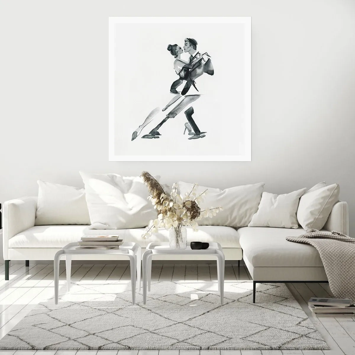 Plakat - W jednym rytmie - 60x60 cm