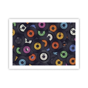 Plakat - Kolory klasyki - 70x50 cm