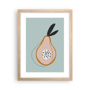 Plakat w ramie jasny dąb - Przeniknąć w naturę rzeczy - 30x40 cm