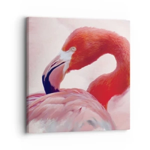 Obraz na płótnie - Ptasia uroda - 30x30 cm