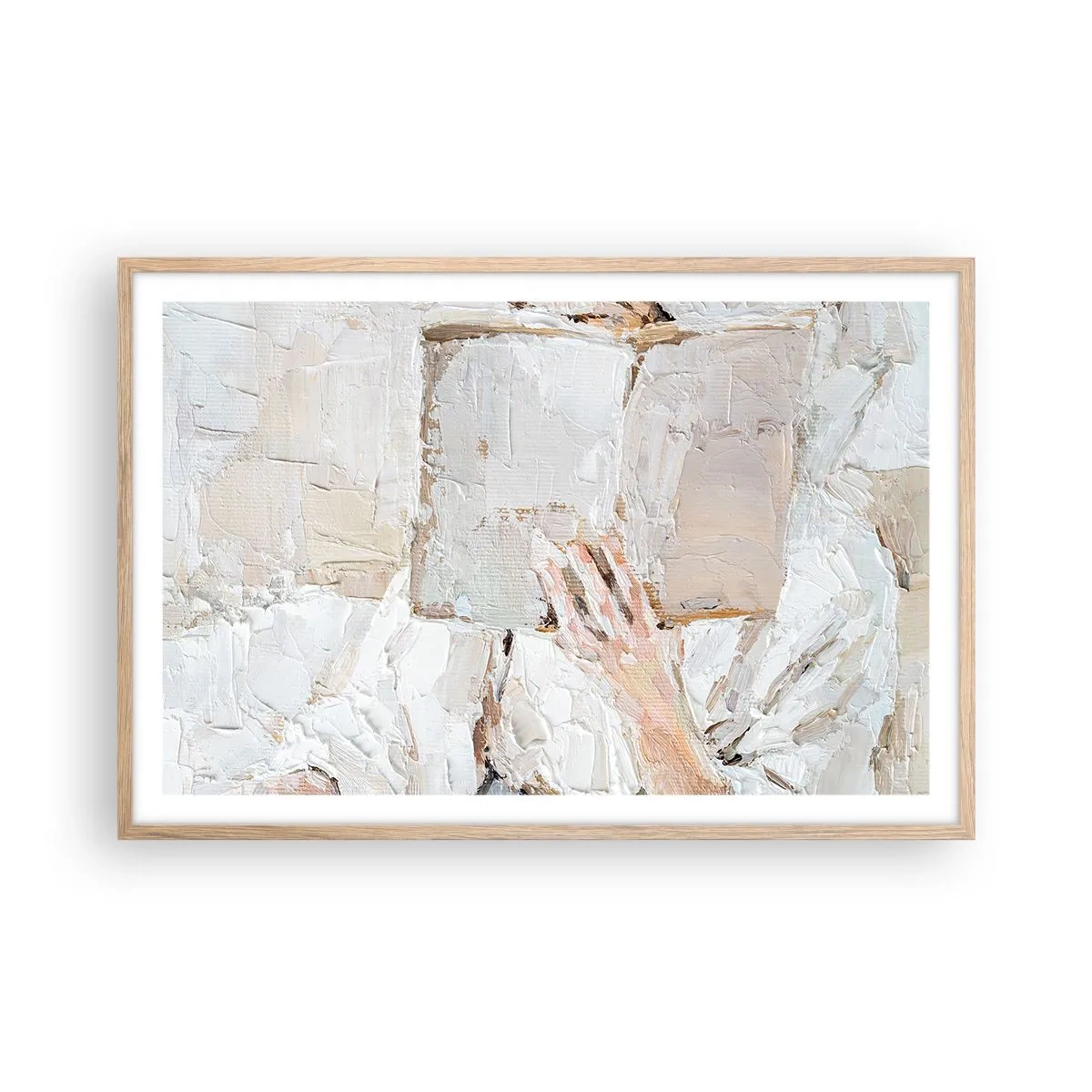 Plakat w ramie jasny dąb - W innym świecie - 91x61 cm