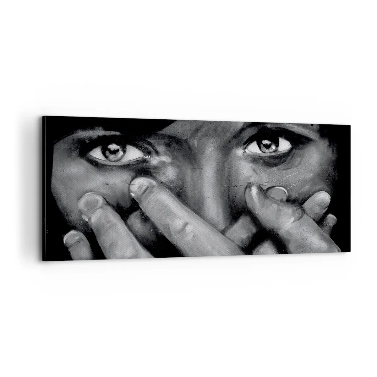 Obraz na płótnie - Nie powiem, kto namalował - 100x40 cm