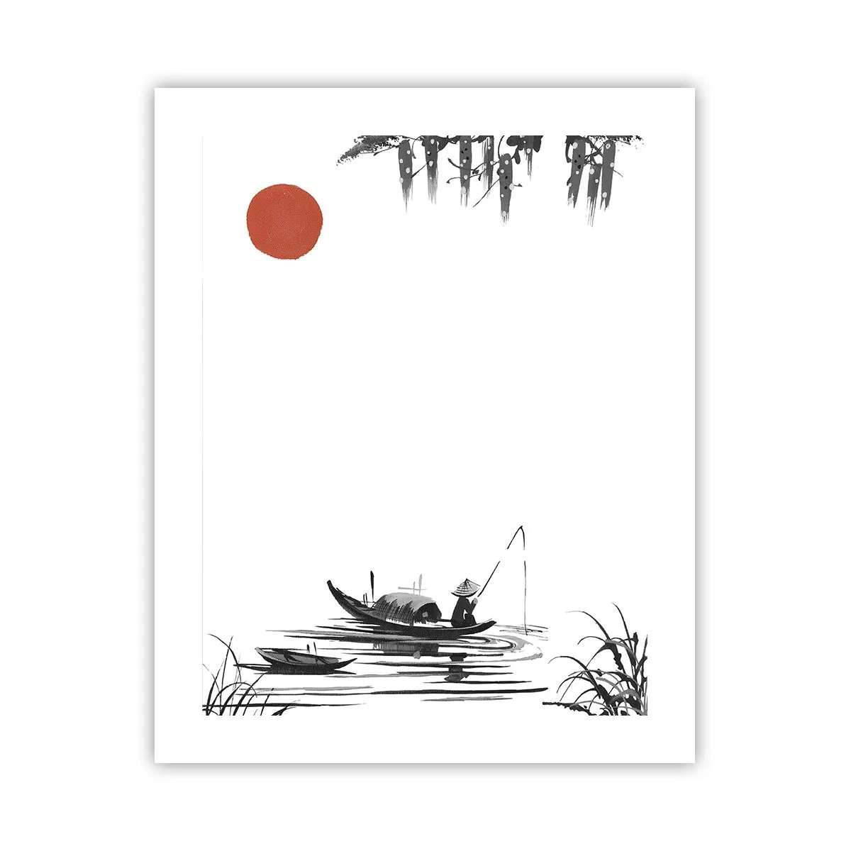 Plakat - Azjatyckie popołudnie - 40x50 cm