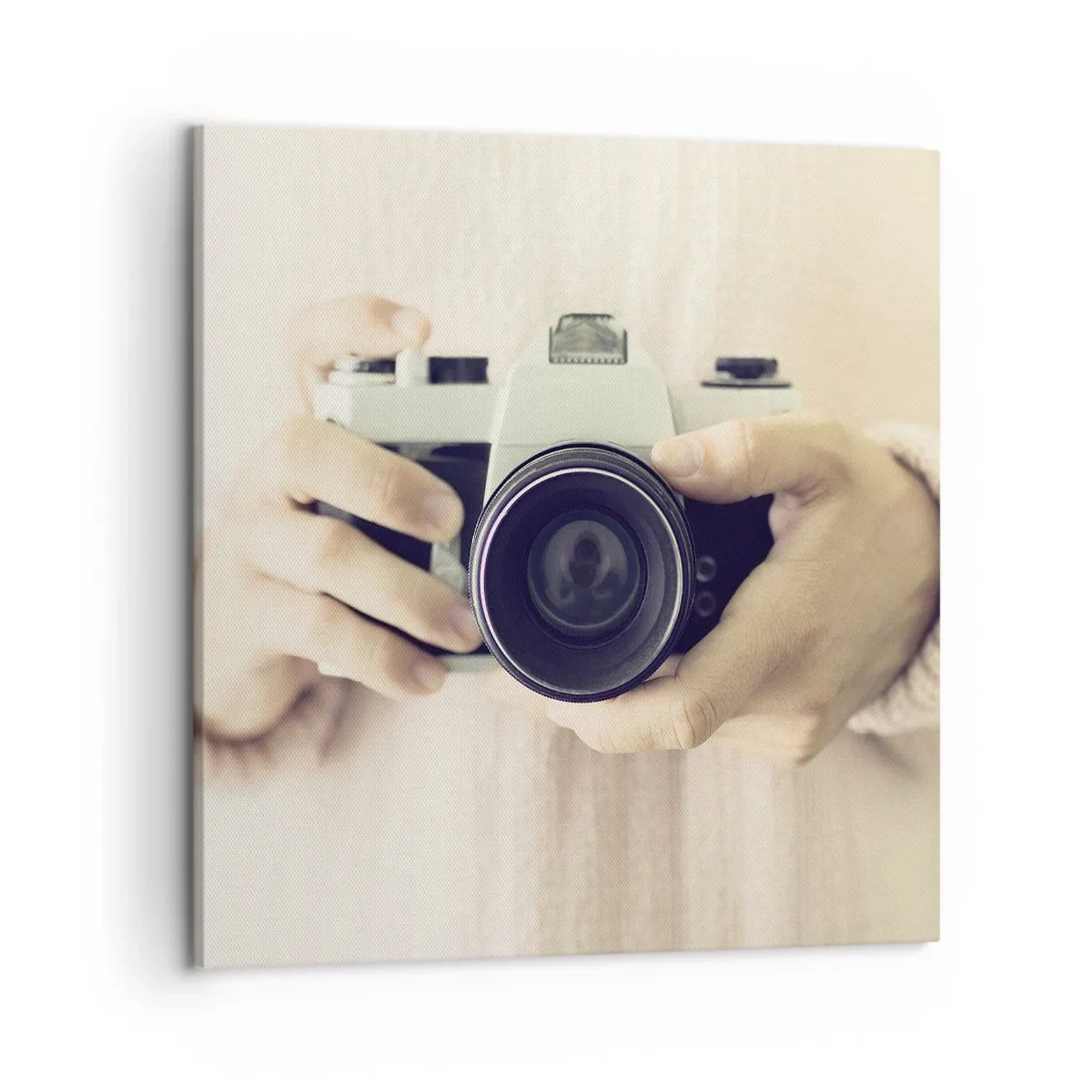 Obraz na płótnie - By widzieć więcej… - 50x50 cm