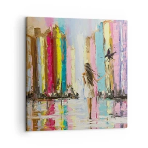 Obraz na płótnie - Idż za mną - 50x50 cm