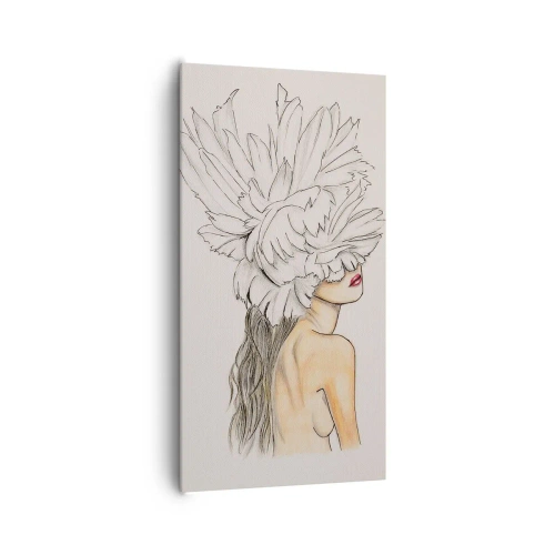 Obraz na płótnie - Piękność ukoronowana - 65x120 cm
