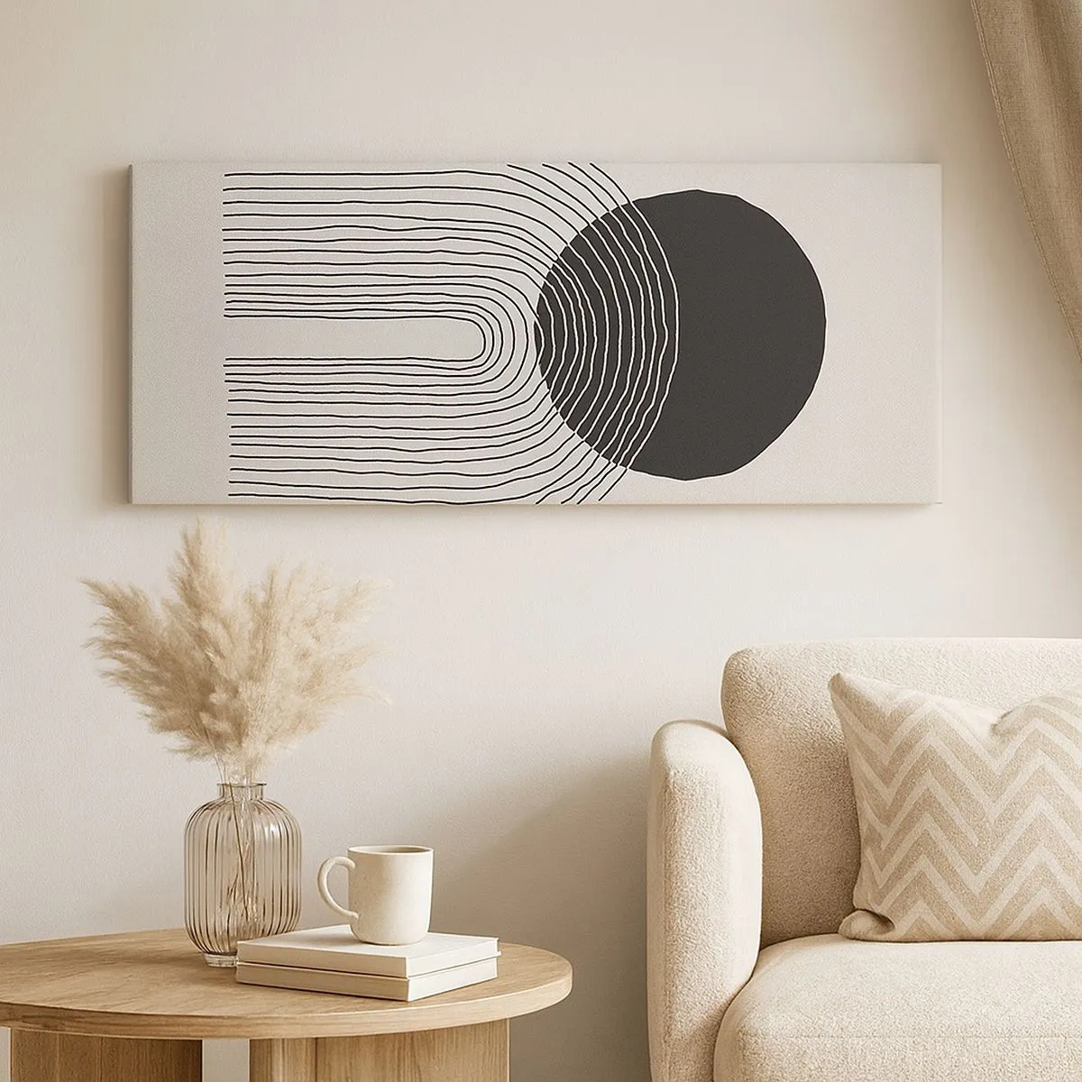 Obraz na płótnie - Drżenie i pewność - 100x40 cm