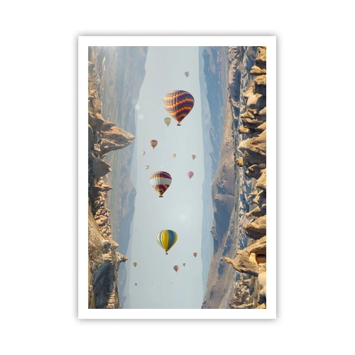 Plakat - Tu wszystko jest możliwe - 70x100 cm