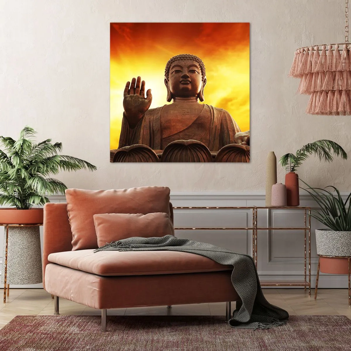 Obraz na płótnie - Spokój świata - 40x40 cm