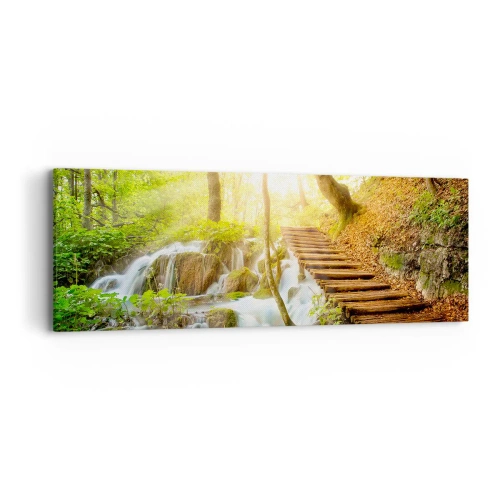 Obraz na płótnie - Upragniony chłód - 90x30 cm