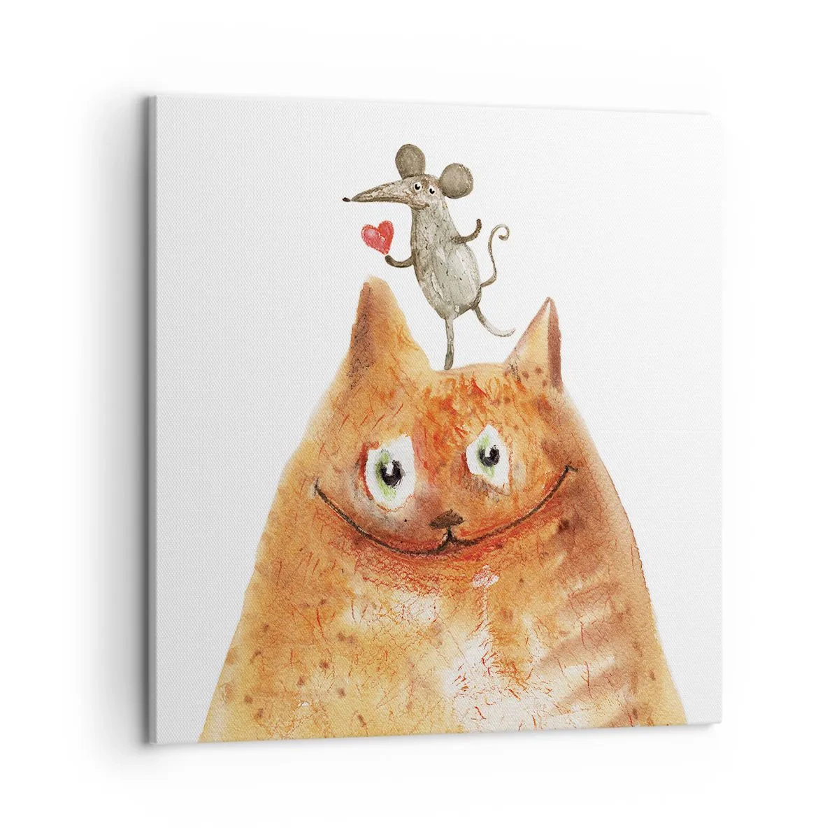 Obraz na płótnie - Paradoksy miłości - 50x50 cm