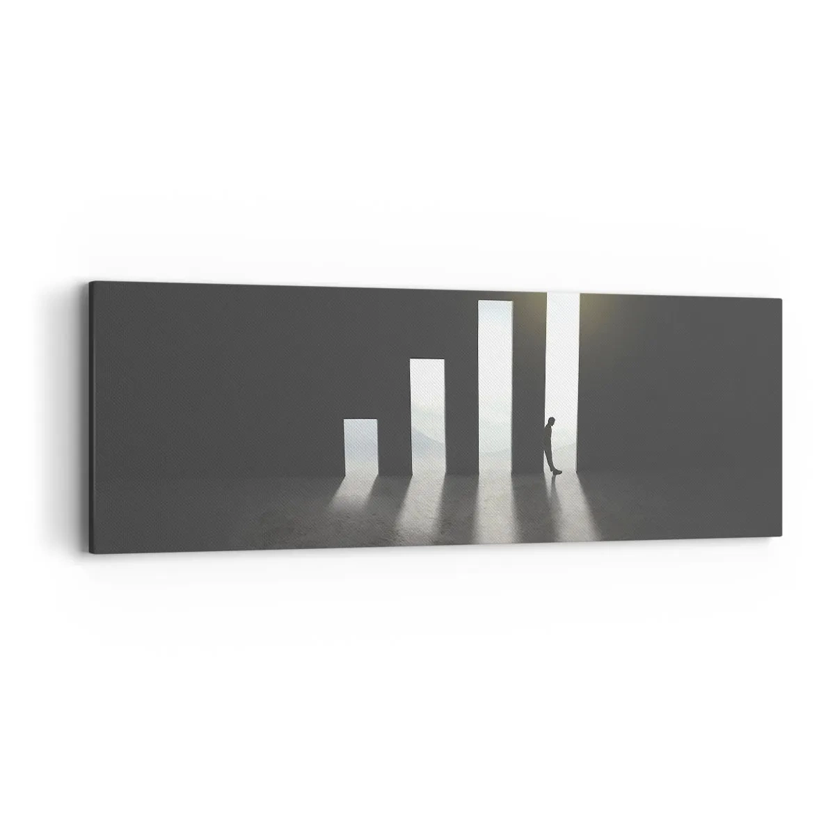 Obraz na płótnie - Sukces – impresja - 90x30 cm
