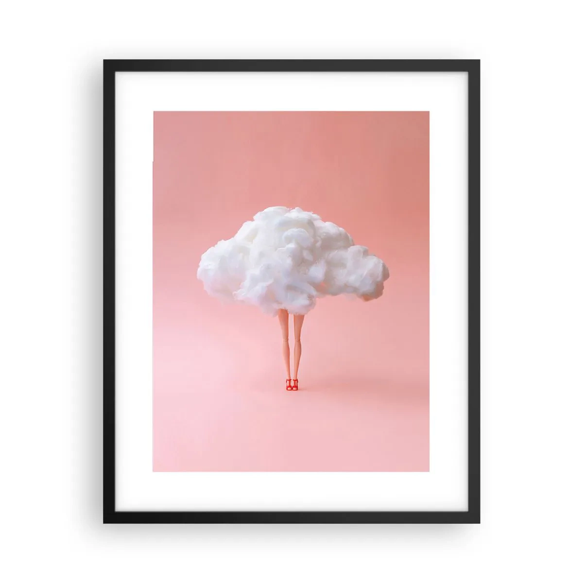 Plakat w czarnej ramie - Słodka obietnica - 40x50 cm