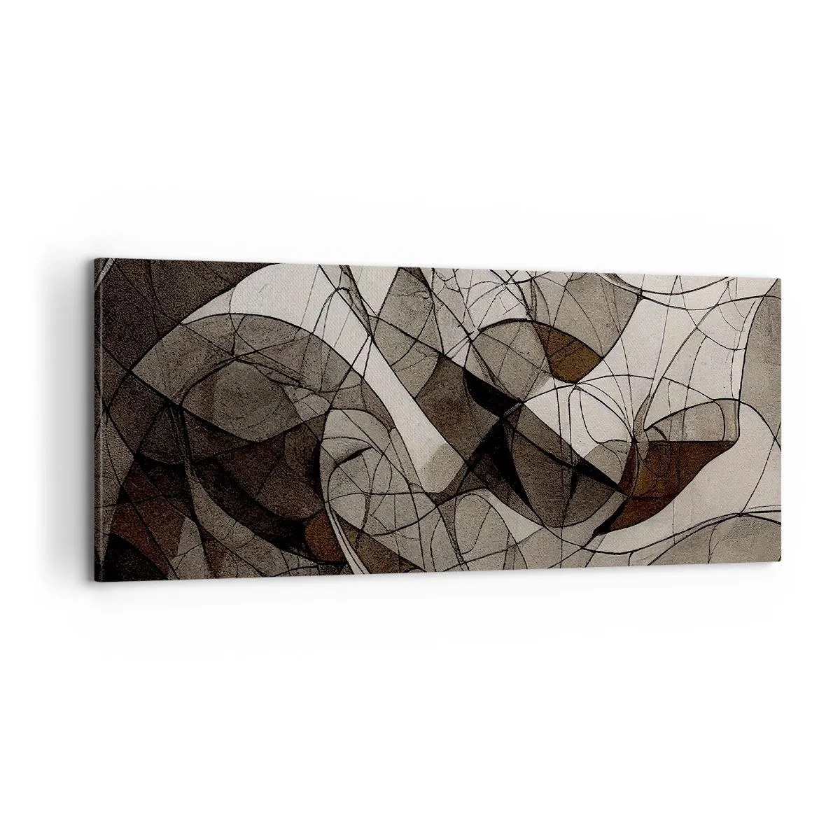 Obraz na płótnie - Cyrkulacja barw ziemi - 100x40 cm